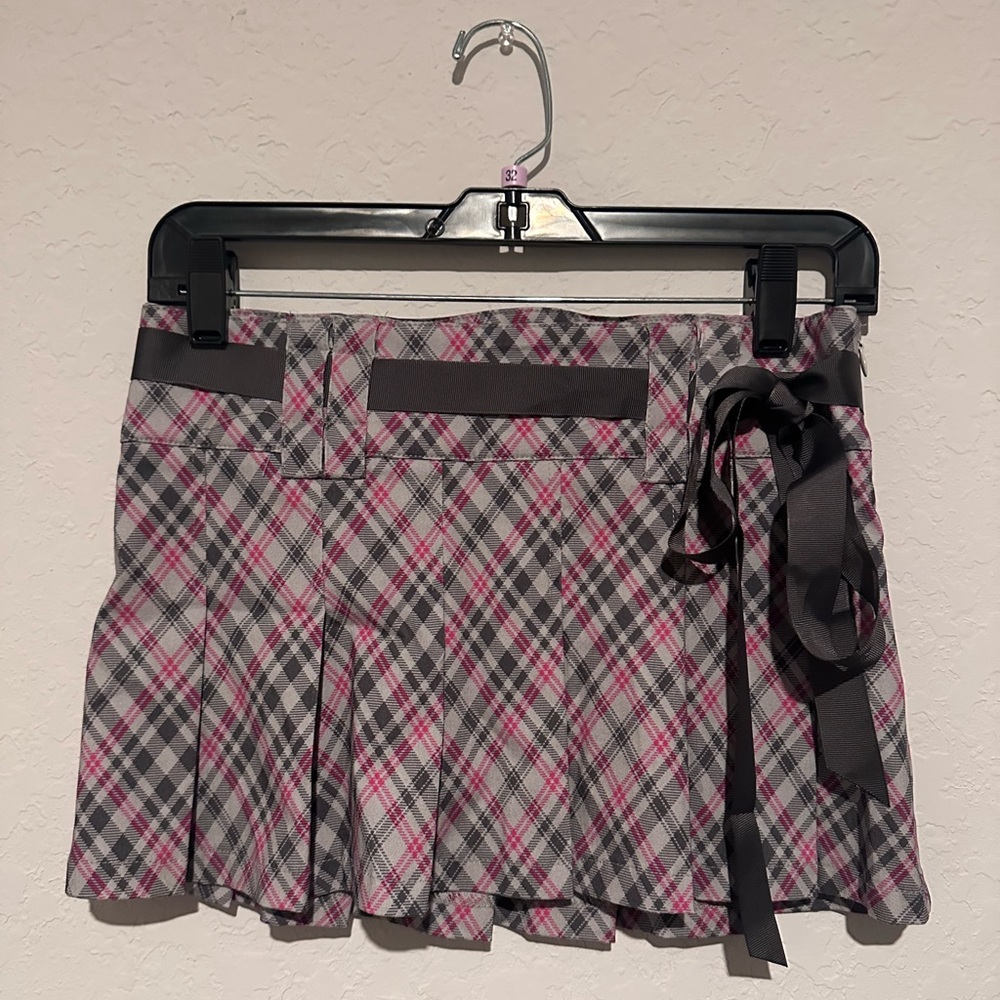 You’re Invited Pleated Mini Skirt by Delia*s (Dolls Kill) - Picture 2 of 7